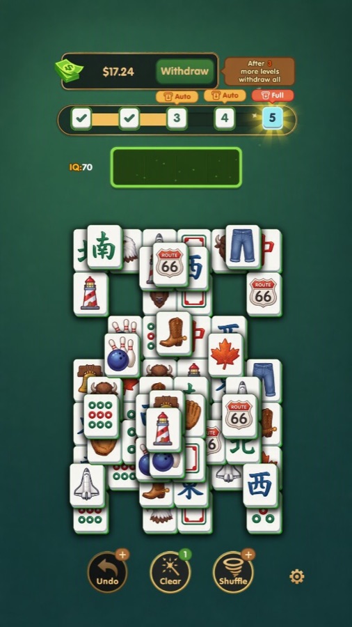 Mahjong Pairs tutorial matching tiles